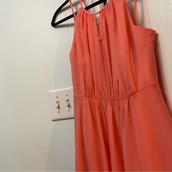 Coral pink dress - Picture 4 of 10